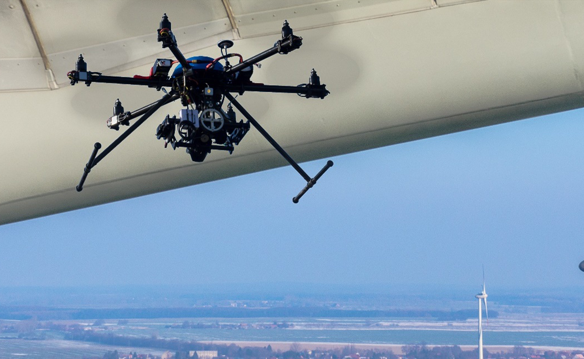 Infrastructure inspection drone